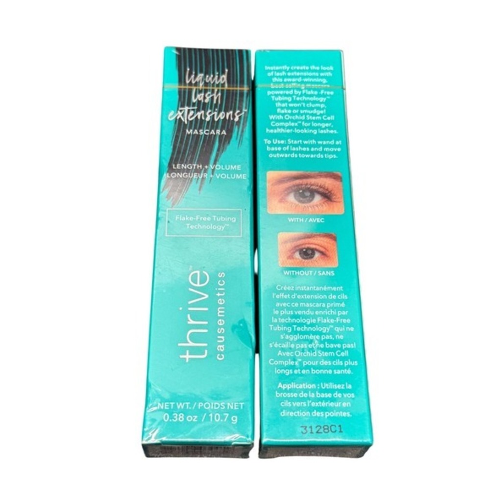 Thrive Causemetics Liquid Lash Extensions Mascara Brynn Rich Black 0.38oz NIB - Picture 2 of 2